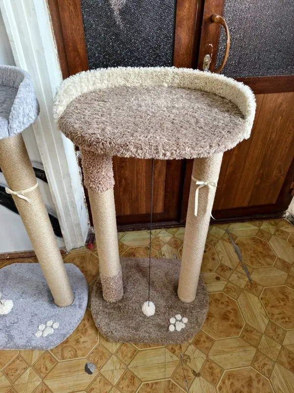Когтеточка с лежанкой для кошек. Дом для кошек. Ассортимент есть — фото 1
