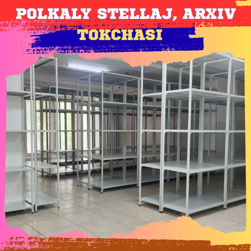 Arxiv stellaj, архивные стеллажи, metall tokcha ombor polka 1 Arxiv stellaj, архивные стеллажи, metall tokcha ombor polka 1