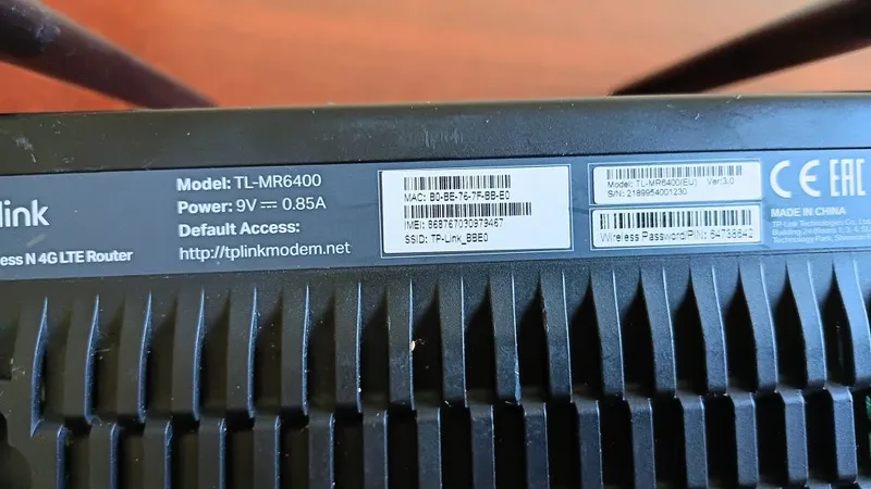 4G LTE роутер Tp-Link оригинал — фото 2