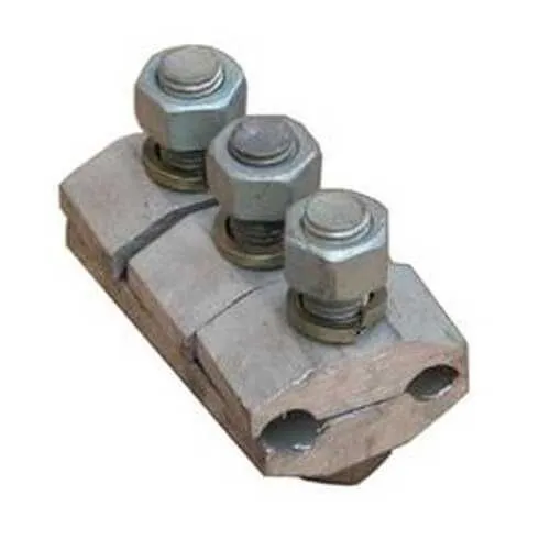 Зажим соединительный плашечный