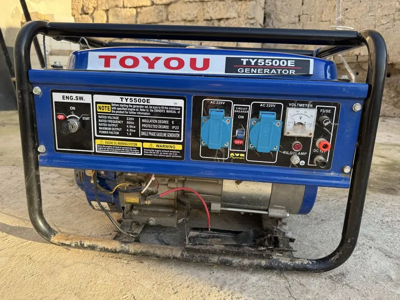 Генератор бензиновый TOYOU 4,5kw