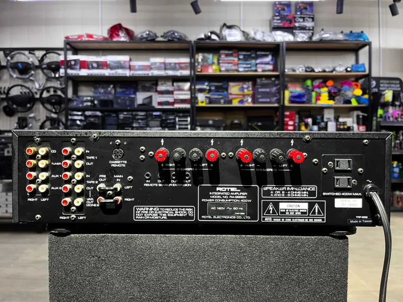 Rotel RA-985BX — Professional darajadagi stereo usilitel — фото 3