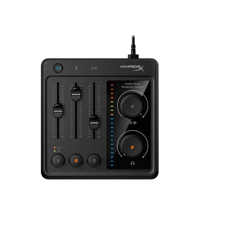 ^Микшер HyperX Audio Mixer - Audio Mixes for XLR Microphones 1 ^Микшер HyperX Audio Mixer - Audio Mixes for XLR Microphones 1