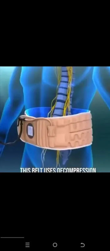 spinal airtraction belt BEL OG'RIG’I HAQIDA UNUTING! Yillar davomida — фото 1