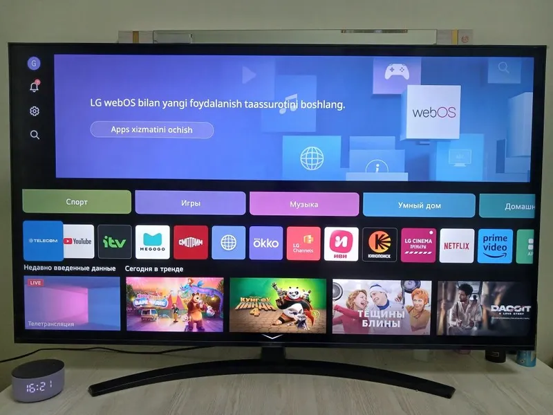 Телевизор LG55,4K.