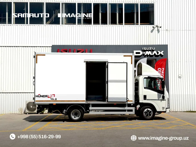 "ISUZU NMR77H" shassisi negizidagi izotermik furgon 3