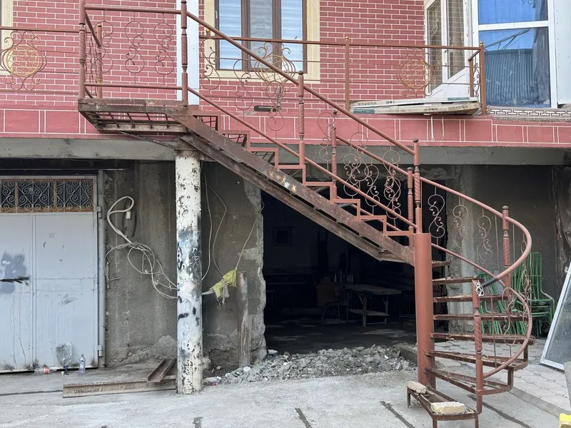 Лестница метальны