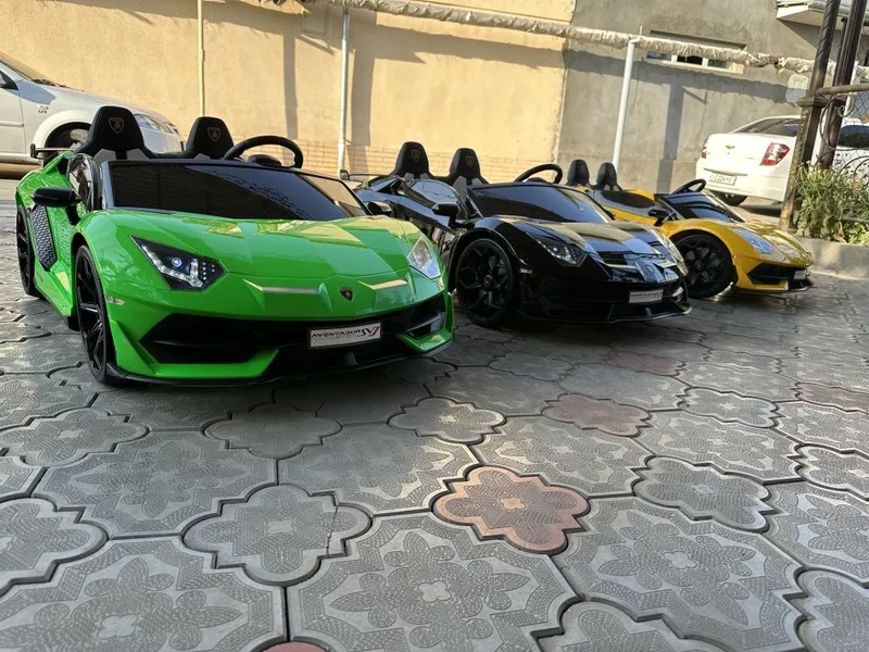 Lamborghini Aventador двухместная детская машина bolalar mashinasi 4x4 8