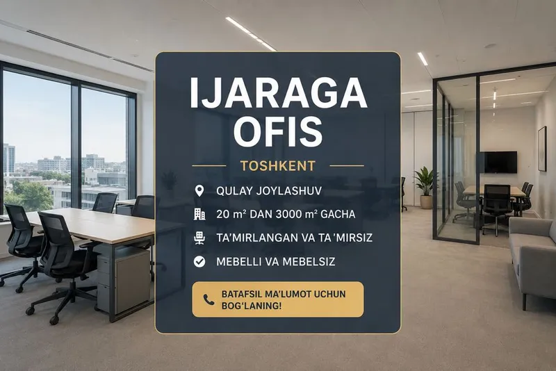 Ofis ijaraga beriladi 1 Ofis ijaraga beriladi 1