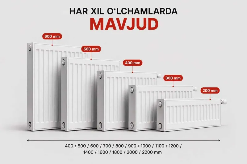 AKFA Panel Radiatorlari — 10 Yil Garantiyali 5 AKFA Panel Radiatorlari — 10 Yil Garantiyali 5