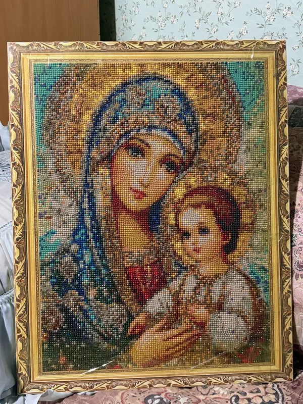 Продаем Икону из Алмазной мозаики ручная работа