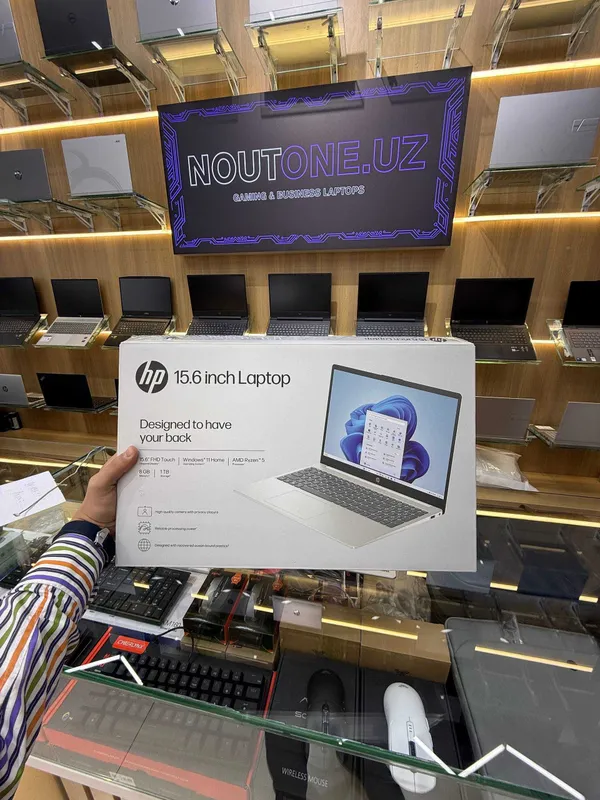 Noutbuk HP Laptop 15 AMD Ryzen 5 7520U 8GB 1Tb 15.6 FullHD IPS Touch — фото 2