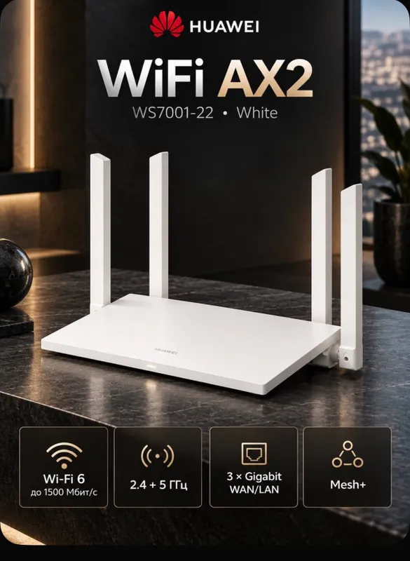 Huawei AX2 WIFI ROUTER gigabitli 1 Huawei AX2 WIFI ROUTER gigabitli 1