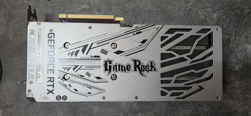 Видеокарта Palit RTX 3070ti Game Rock. Возможен обмен.Доставка . — фото 2