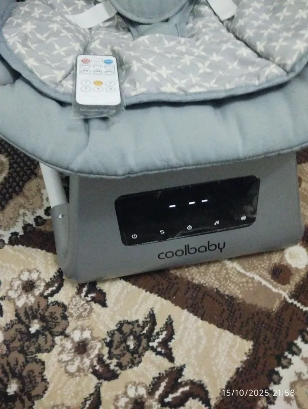 Coolbaby elektron pultli belanchak. 5ta tezlikda — фото 3