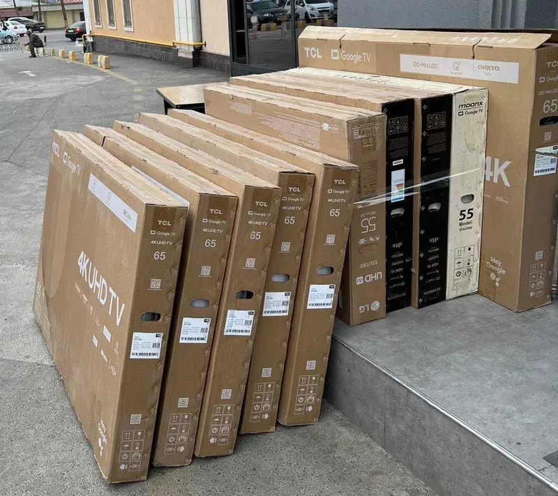 Телевизор TCL 65 4K LED Smart TV установка имеется доставка бесплатно — фото 1