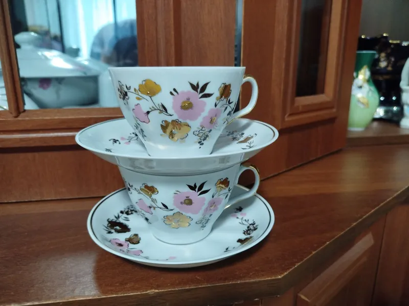 Чайные чашки и блюдца — фото 2