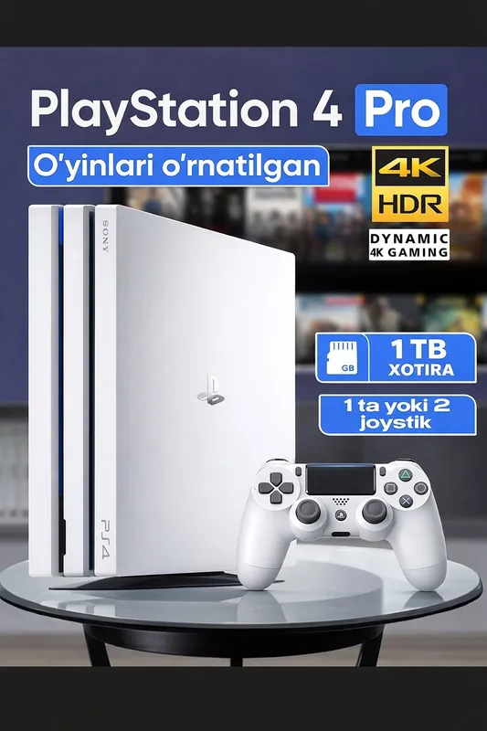 PlayStation 4 Pro Srochno sotiladi ideal holat
