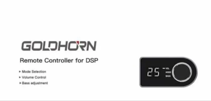 Goldhorn remote contoller for DSP — фото 1 Goldhorn remote contoller for DSP — фото 1