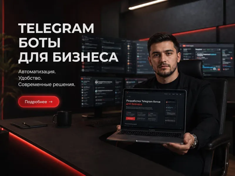 Создание телеграмм ботов любой сложности Создание телеграмм ботов любой сложности