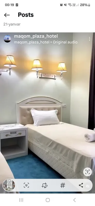 Mehmonhona xizmati 24/7 Shahrisabzda Joylashgan Tarixiy MAQOM PLAZA 4