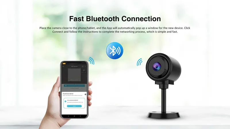 Mini WiFi Kamera | Мини WiFi камера с аккумулятором | O KAM Pro Kamera — фото 2
