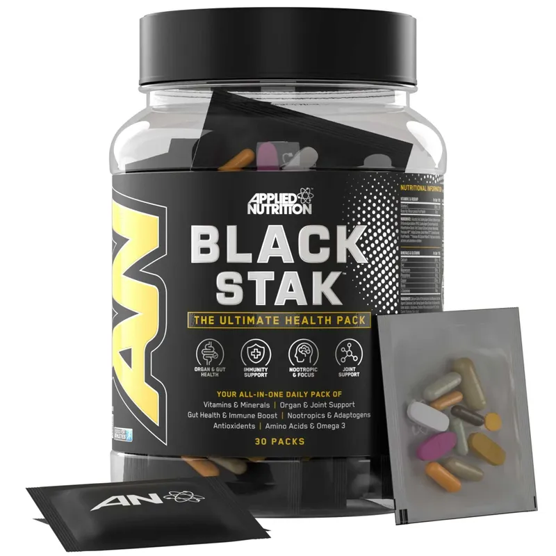 Applied Nutrition Black Stak 30 Packs sotiladi. 100% original 4 Applied Nutrition Black Stak 30 Packs sotiladi. 100% original 4