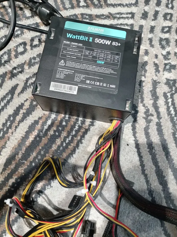 Блок питания Zalman wattbit II 500W в хорошем состоянии 2
