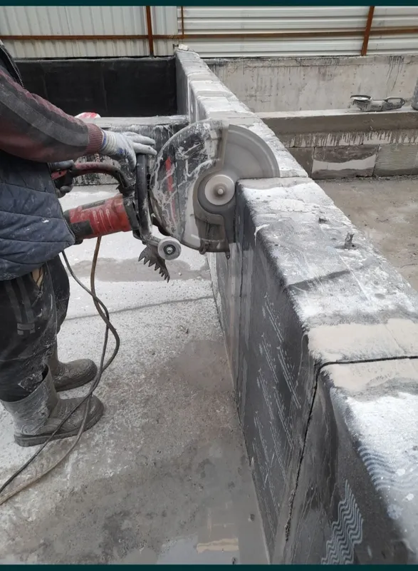 Beton kesish teshish