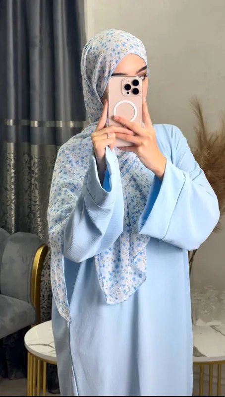 New collection: Nejniy asaal baza ko’yne + shifon sharf — фото 2