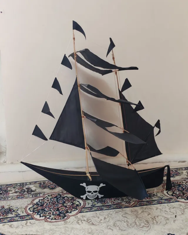 Воздушный корабл(варрак) балийский ручной работа 1 Воздушный корабл(варрак) балийский ручной работа 1