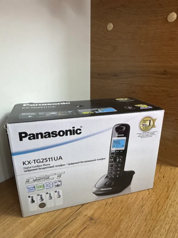 Telefon Panasonic KX-TG2511UA Rangi: to‘q kulrang 1 Telefon Panasonic KX-TG2511UA Rangi: to‘q kulrang 1