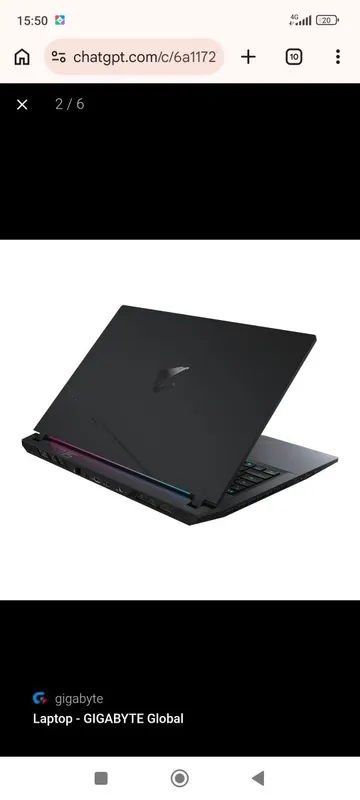 AOURUS 17 H 4080 Gaming laptop — фото 1