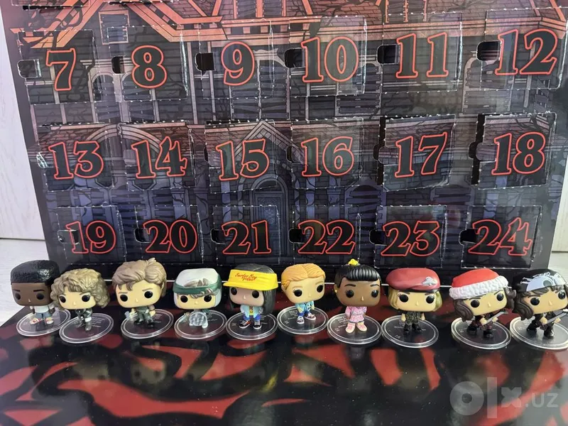 Funko kompaniyasidan original Stranger Things advent-kalendari!! 5 Funko kompaniyasidan original Stranger Things advent-kalendari!! 5