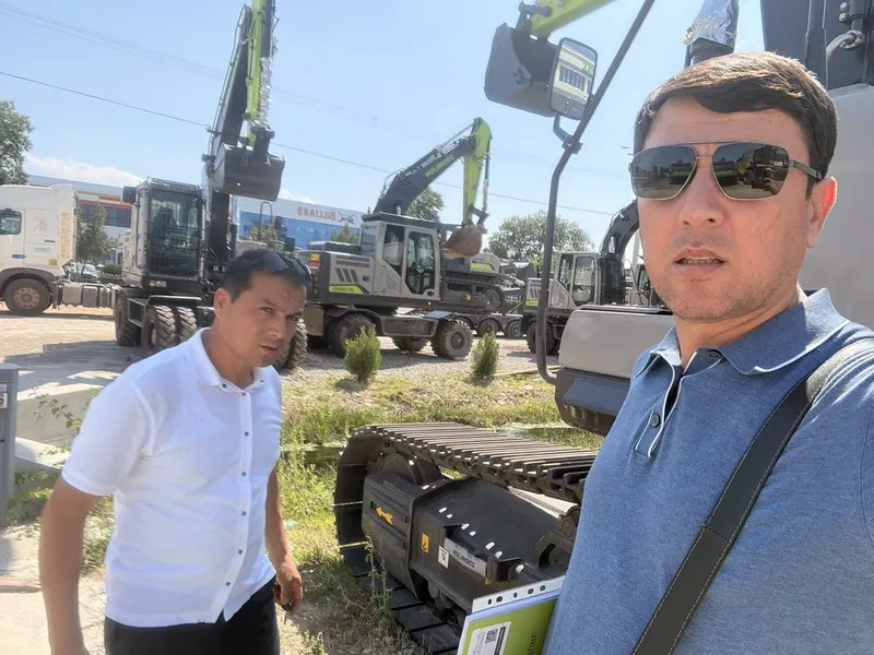 Zoomlion ZE245G 25 тонналик гусеницали гидравлик экскаватор рассрочка! 8