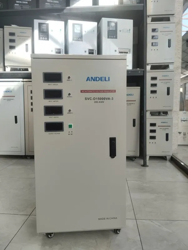 Stabilizator стабилизатор stabilzatr Andeli SVC 15-kva 280v-430v