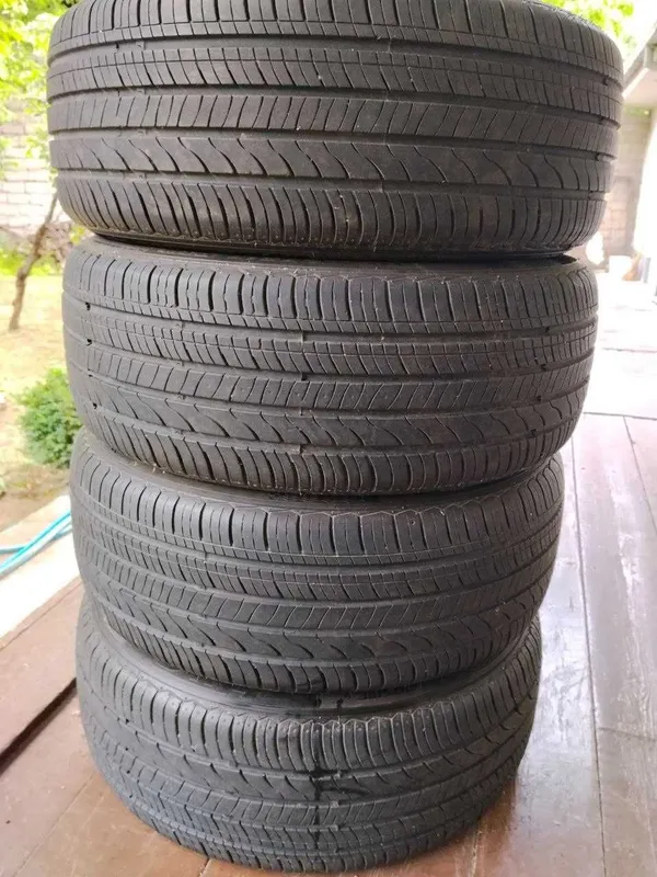 Б/У автошина 215/55 R17 идеал холатда — фото 1