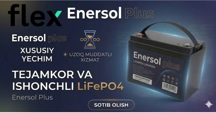 Quyosh paneli uchun akumlyator 100Ah