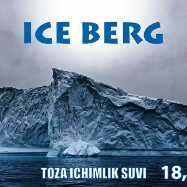 ICE BERG toza ichimlik suvi 2
