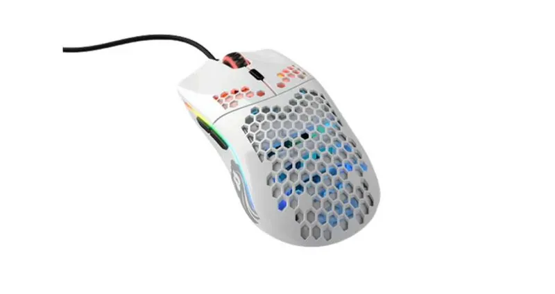 ^ Glorious Model O Minus kompyuter sichqonchasi - Glossy White 2