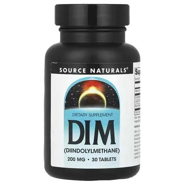 ДИМ Source Naturals, DIM, 60 Tablets USA — фото 1