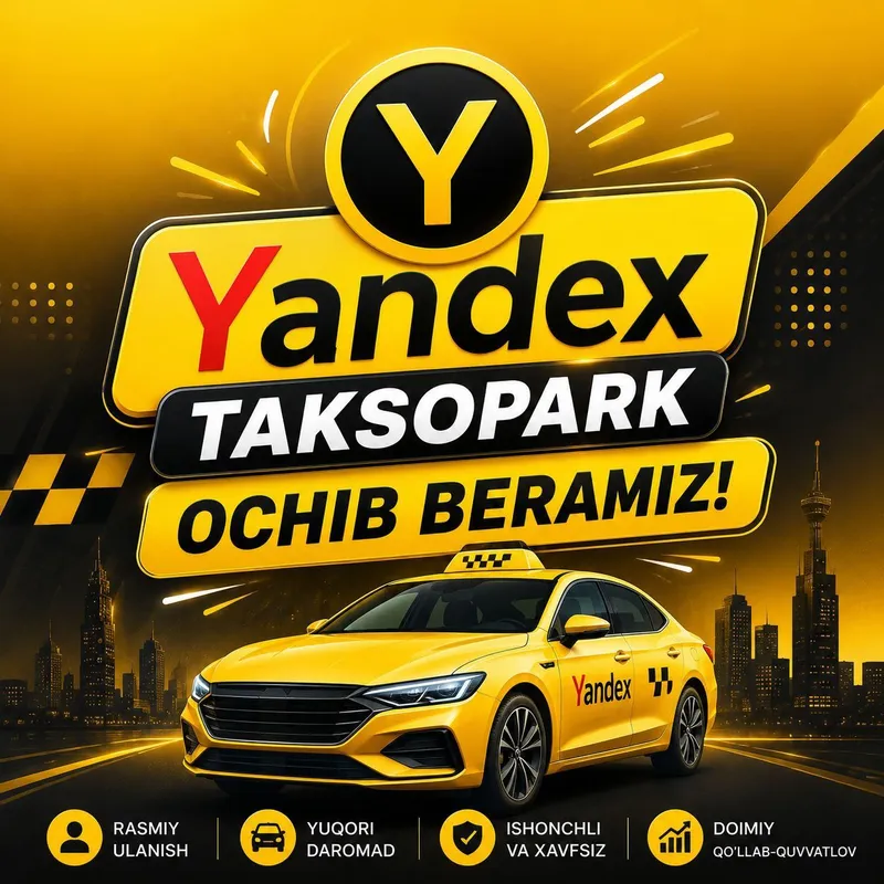 Yandex taksopark ochib beramiz Yandex taksopark ochib beramiz