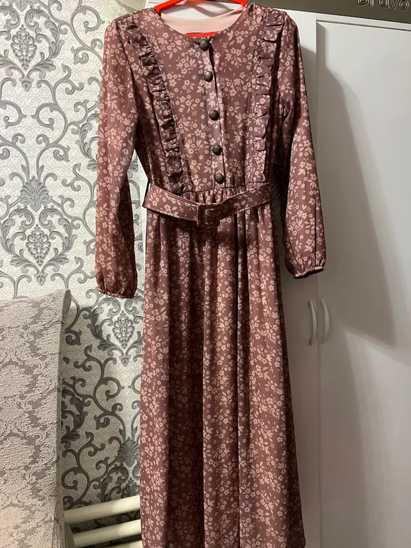 Yengi kiyilmagan shefon uzun koylak 40 razmer
