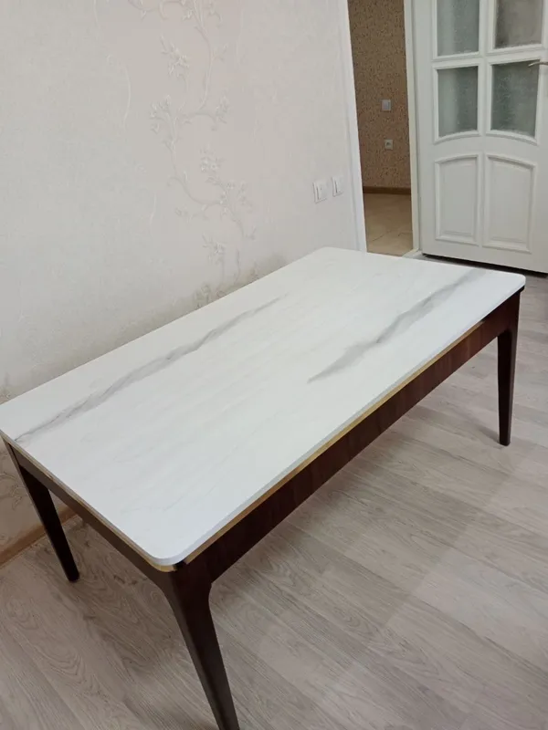 Стол 120×80, столешница из искусственного камня 4