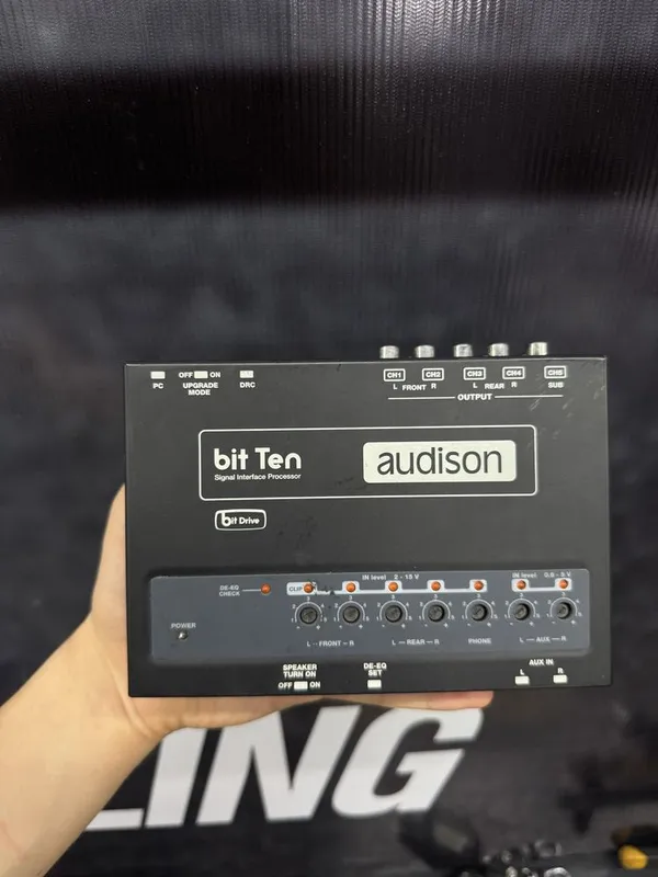 Audison bit Ten ovoz protsessori (DSP / Audio protsessor) 1 Audison bit Ten ovoz protsessori (DSP / Audio protsessor) 1