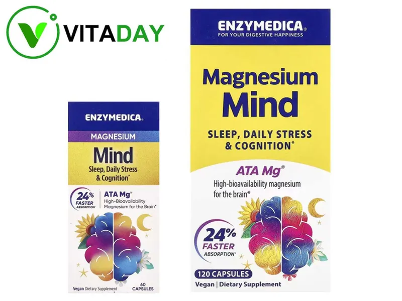 Enzymedica Magnesium Mind магний магния magniy Enzymedica Magnesium Mind магний магния magniy