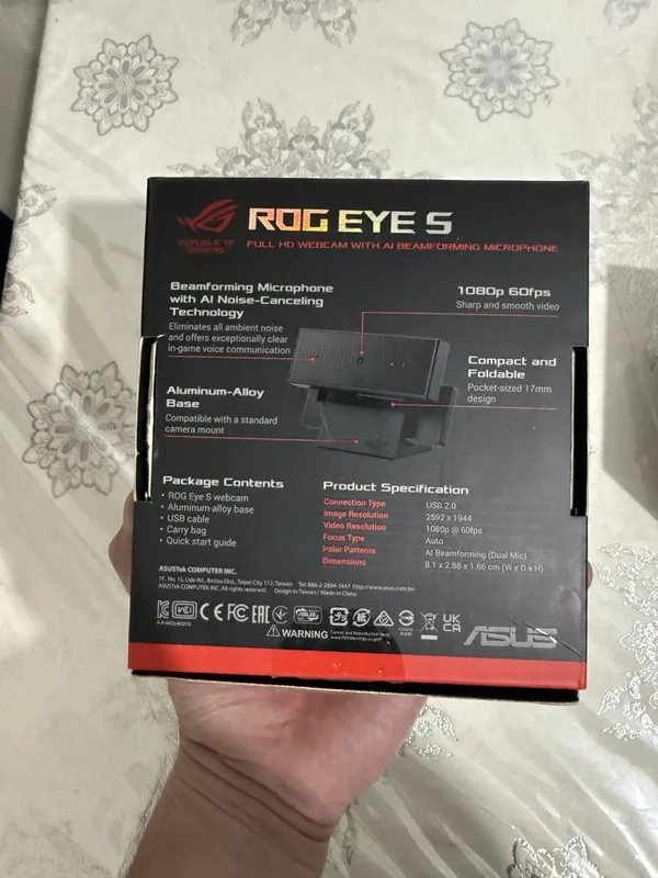 ROG EYE 5 hammasi arginal — фото 4