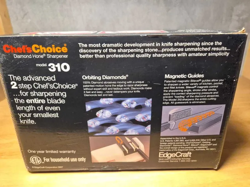 Chef's choice алмазная точилка для ножей электрическая США — фото 1