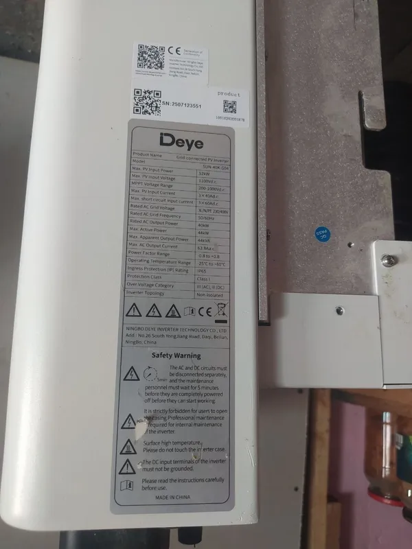 Deye inventor 50 kw 1