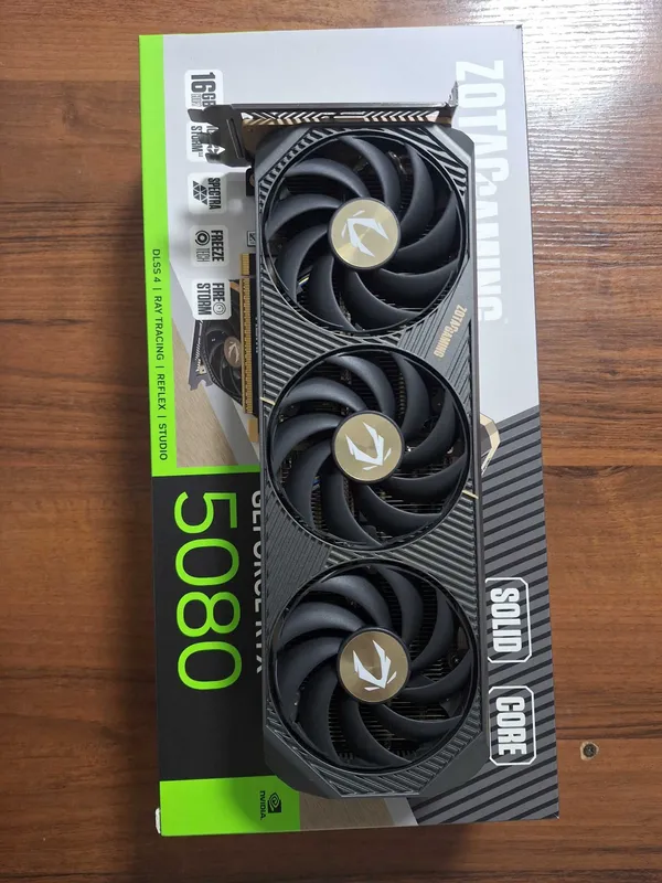 RTX 5080 Zotac gaming — фото 5